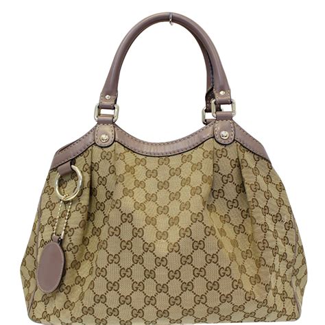 gucci gg canvas handbag|gucci handbags sukey medium tote.